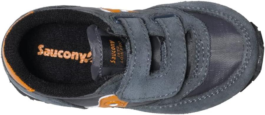 image:imageSaucony Baby Jazz Hook ampamp Loop SneakersGreyOrange