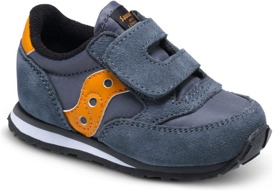 image:imageSaucony Baby Jazz Hook ampamp Loop SneakersGreyOrange