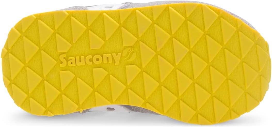 image:imageSaucony Baby Jazz Hook ampamp Loop SneakersGreyPink