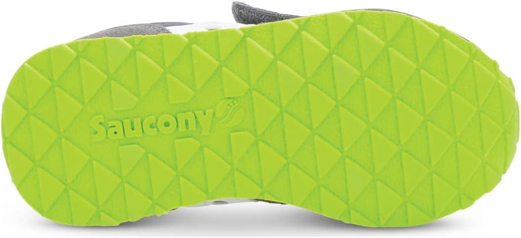 image:imageSaucony Baby Jazz Hook ampamp Loop SneakersGreyWhite