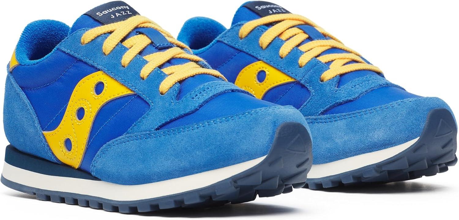 image:imageSaucony Kids Wind Alternative ClosureGreyBlueYellow