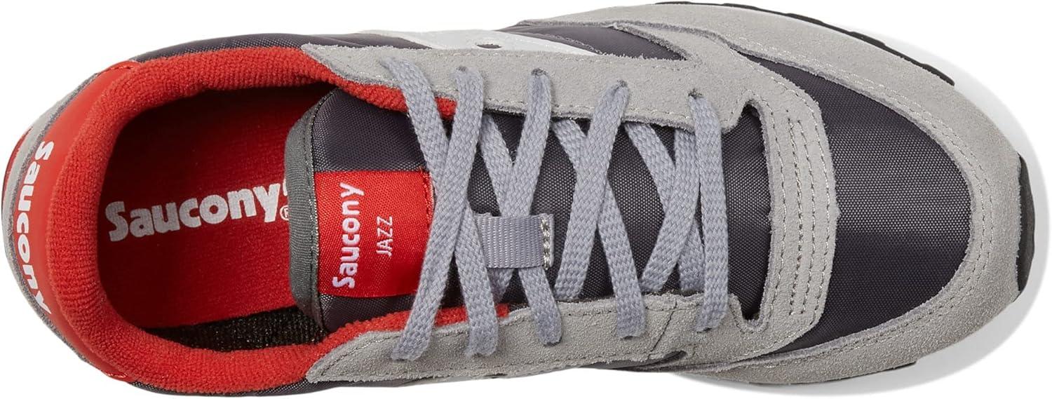 image:imageSaucony Kids Wind Alternative ClosureGreyWhiteLava