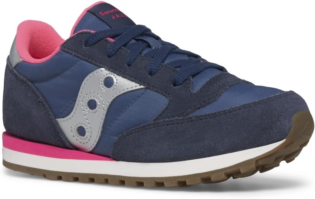 image:imageSaucony Kids Wind Alternative ClosureNavySilverPink