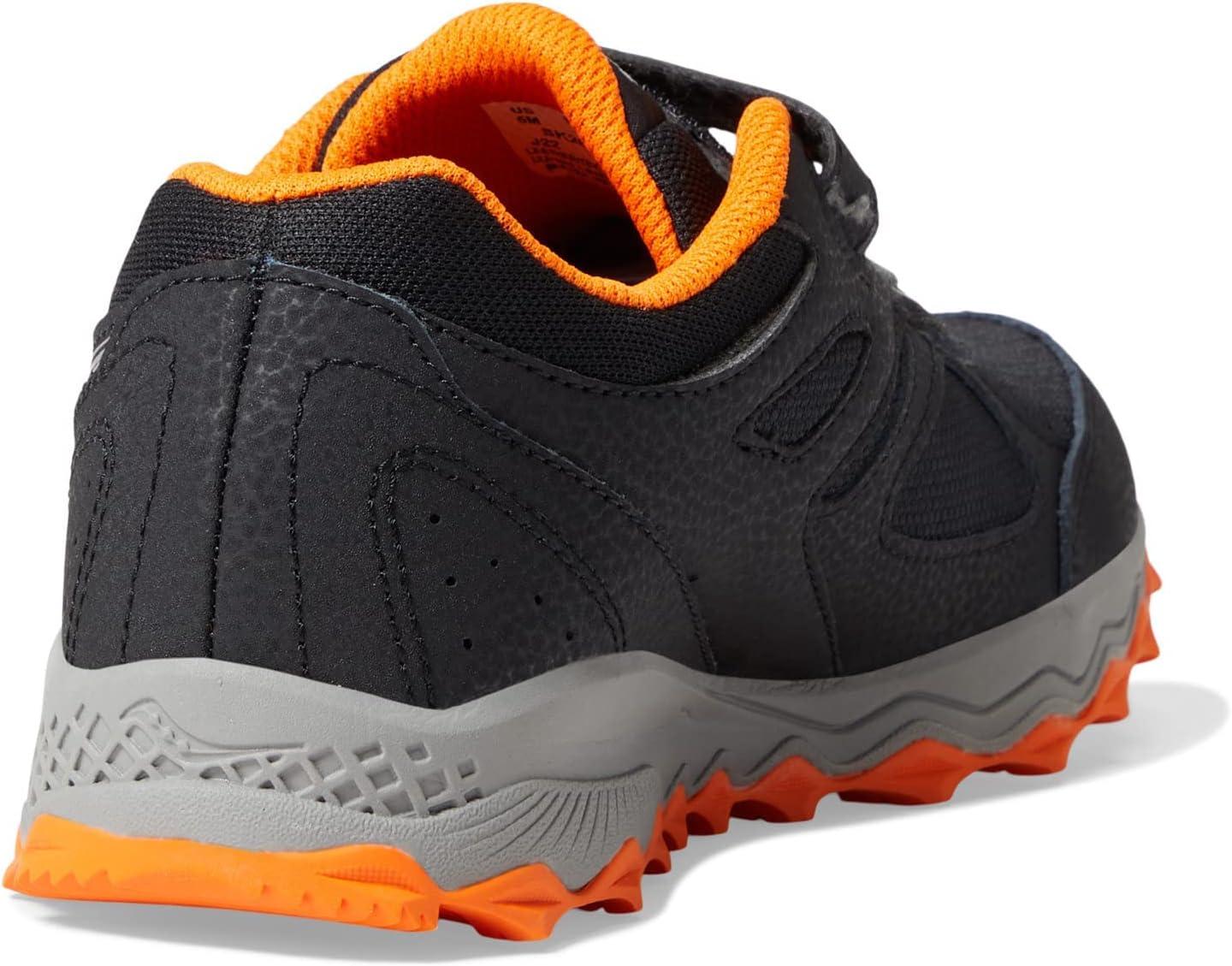image:imageSaucony UnisexChild Cohesion Tr14 Alternative Closure Trail Running ShoeBlackOrange