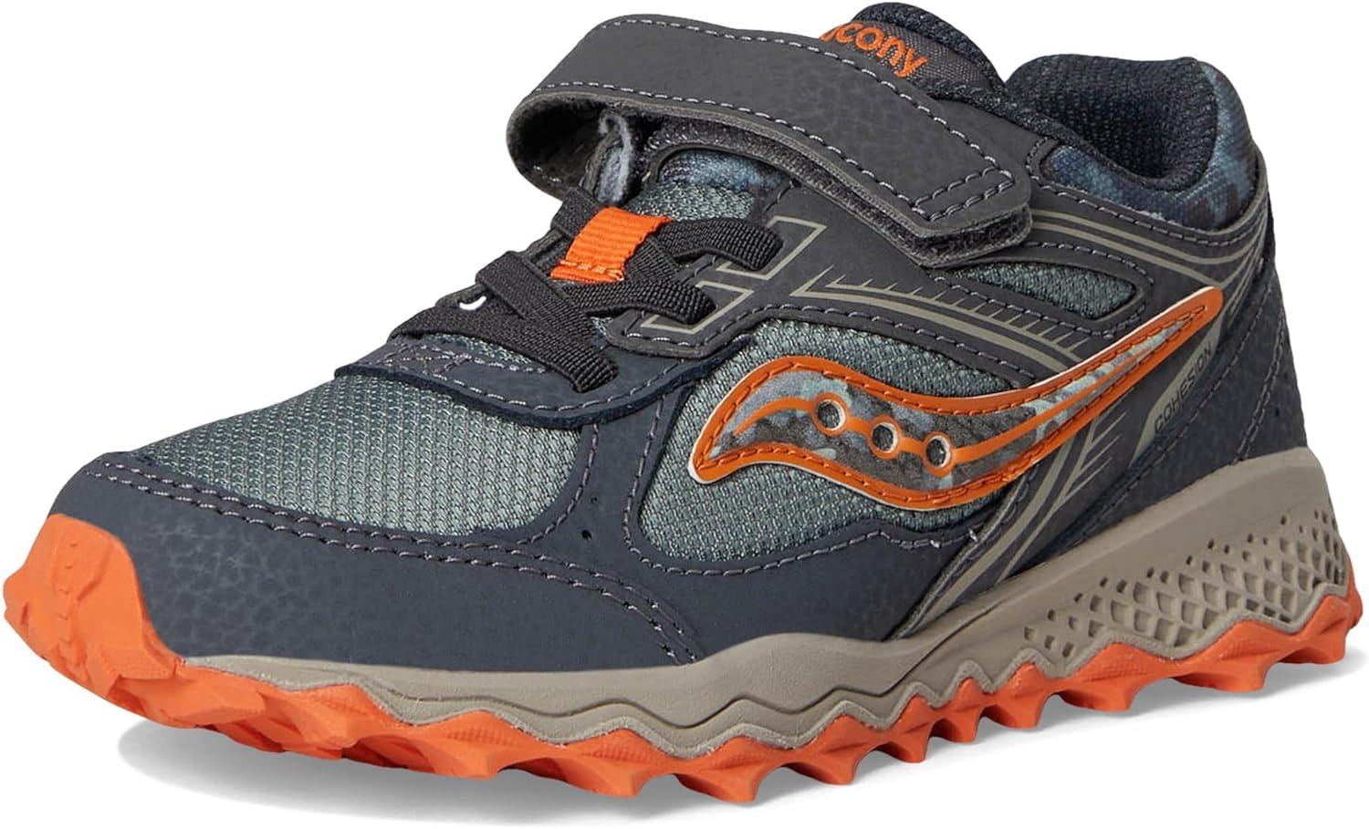 image:imageSaucony UnisexChild Cohesion Tr14 Alternative Closure Trail Running ShoeOliveCamo