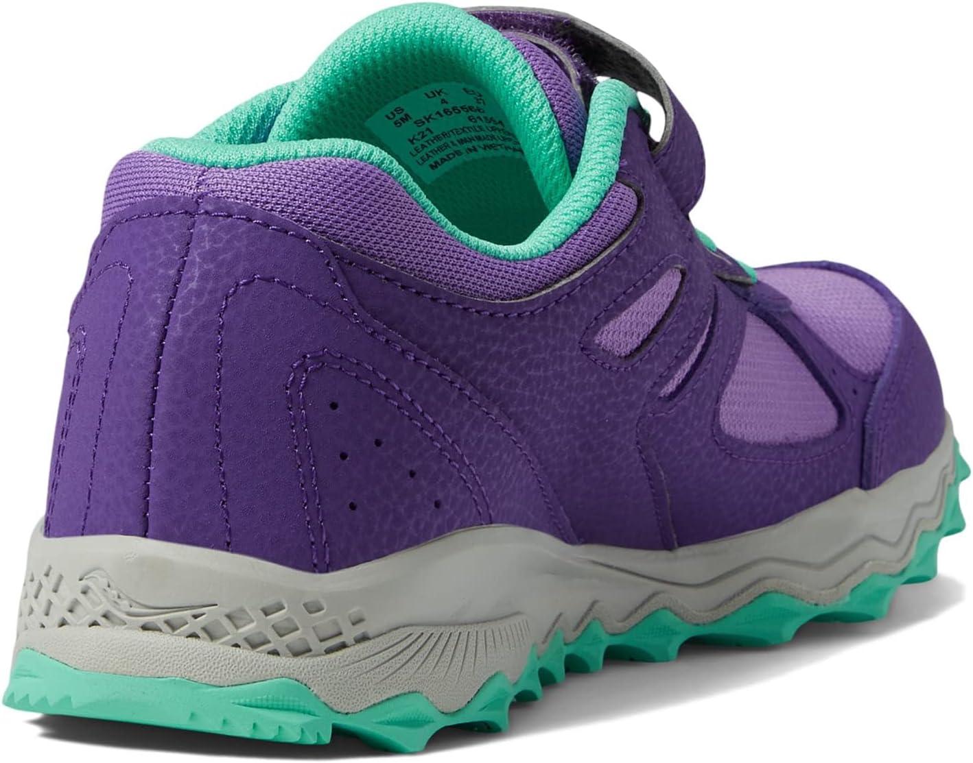image:imageSaucony UnisexChild Cohesion Tr14 Alternative Closure Trail Running ShoePurplePink