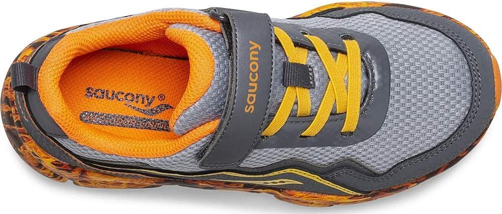 image:imageSaucony UnisexChild Flash Alternative Closure 20 SneakerGrey Flame