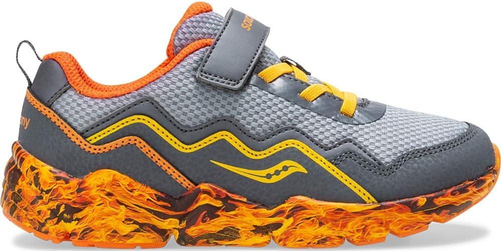 image:imageSaucony UnisexChild Flash Alternative Closure 20 SneakerGrey Flame