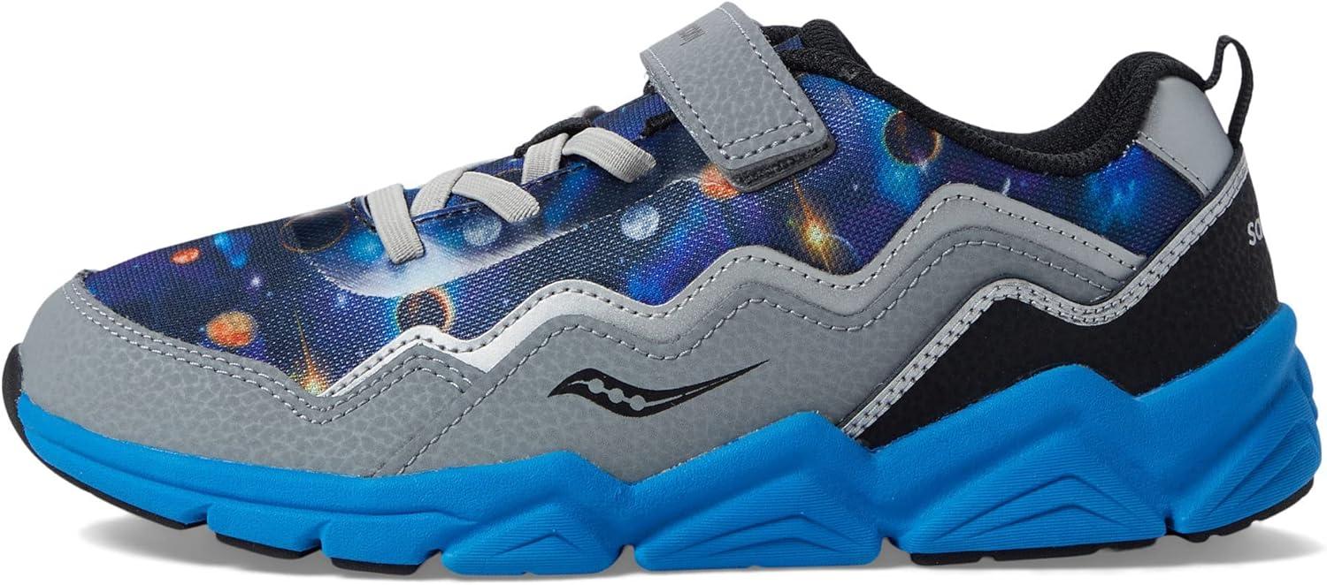 image:imageSaucony UnisexChild Flash Alternative Closure 20 SneakerGreyBlueSpace