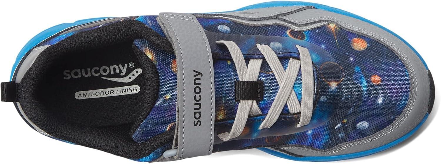image:imageSaucony UnisexChild Flash Alternative Closure 20 SneakerGreyBlueSpace