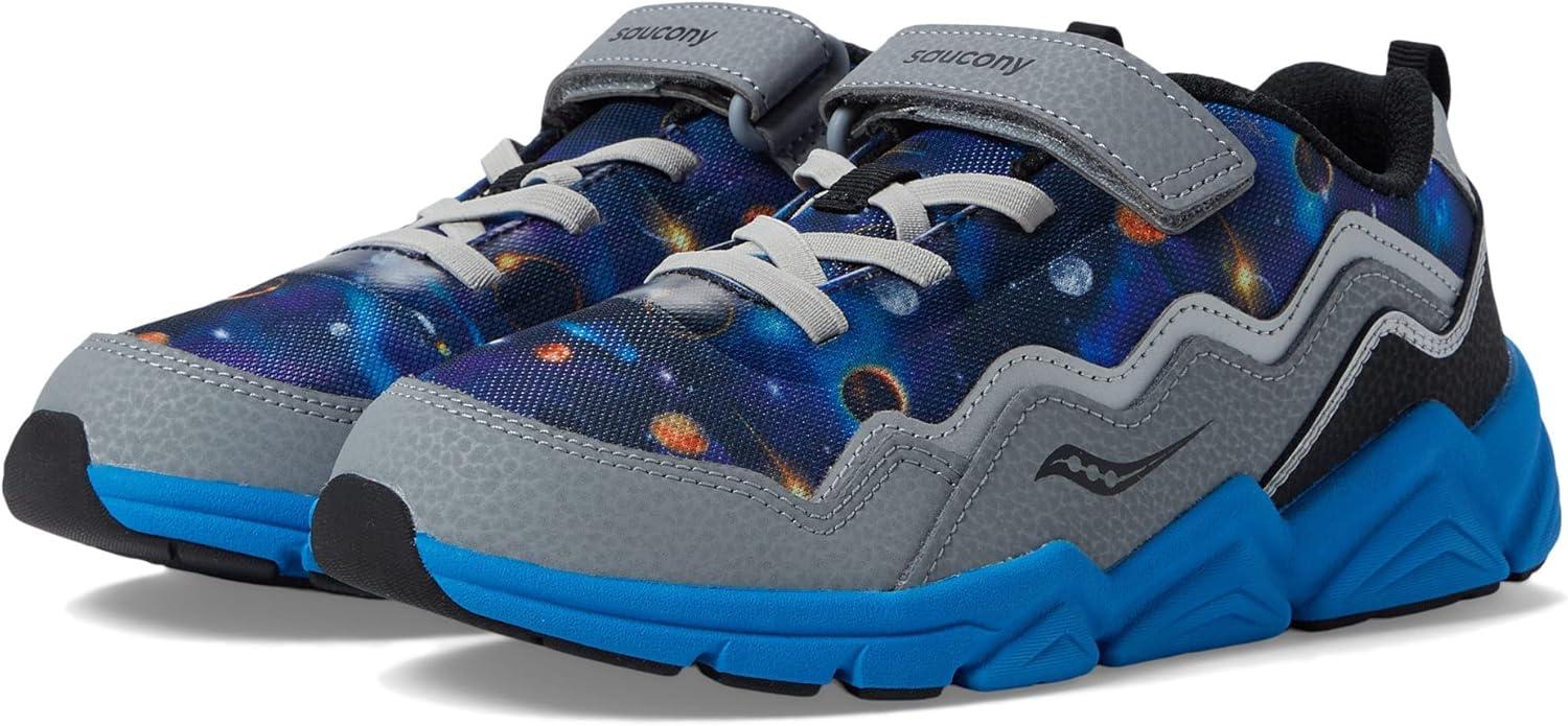 image:imageSaucony UnisexChild Flash Alternative Closure 20 SneakerGreyBlueSpace