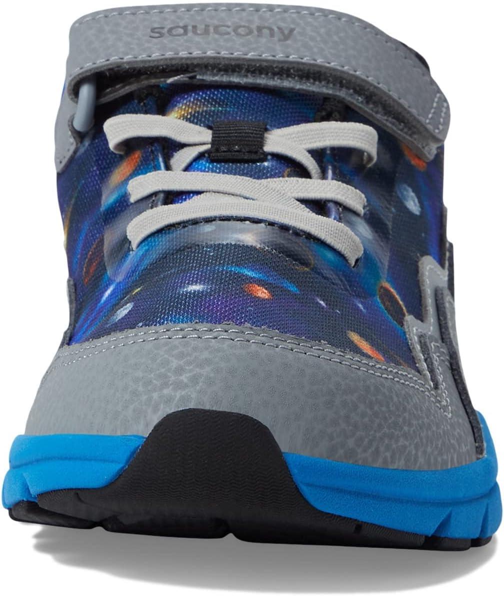 image:imageSaucony UnisexChild Flash Alternative Closure 20 SneakerGreyBlueSpace
