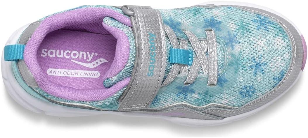image:imageSaucony UnisexChild Flash Alternative Closure 20 SneakerTurqSilver