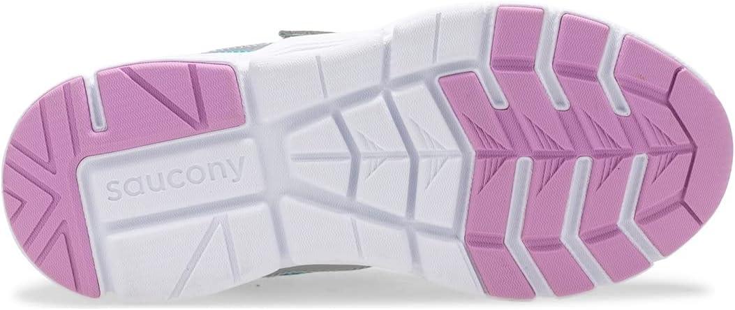 image:imageSaucony UnisexChild Flash Alternative Closure 20 SneakerTurqSilver