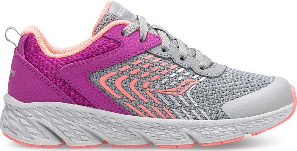 image:imageSaucony UnisexChild Wind Running ShoePurpleGrey