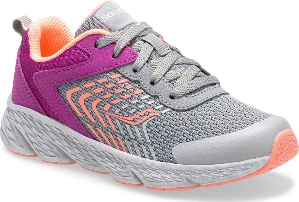 image:imageSaucony UnisexChild Wind Running ShoePurpleGrey