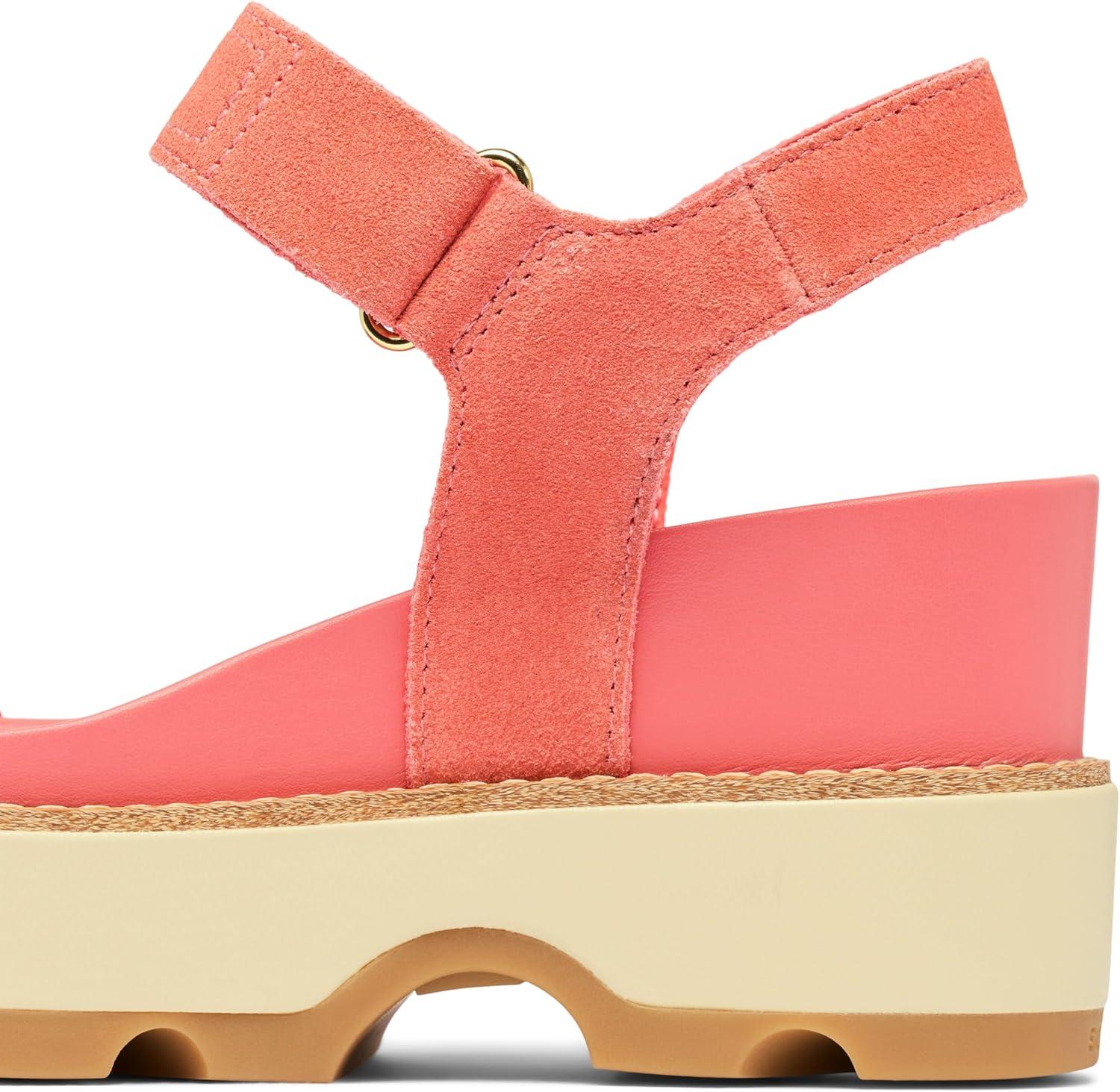 image:imageSorel Womens Joanie IV Y Strap WedgeCoral BlossomGum