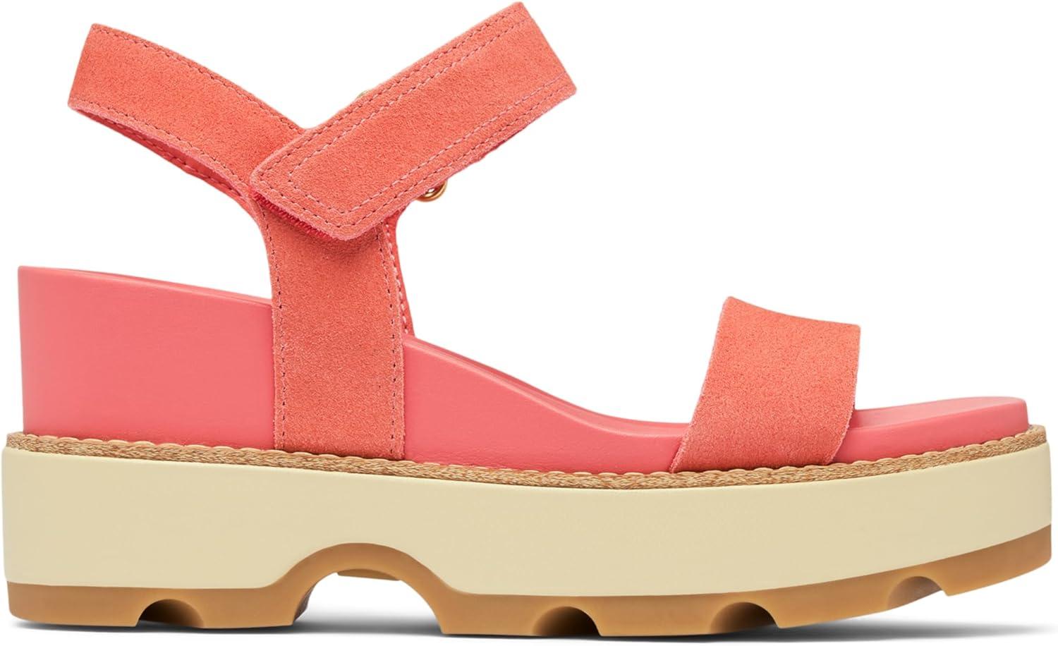 image:imageSorel Womens Joanie IV Y Strap WedgeCoral BlossomGum