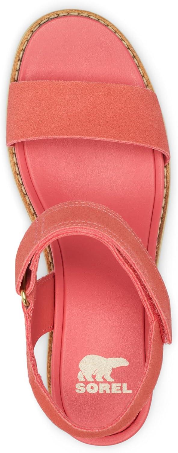 image:imageSorel Womens Joanie IV Y Strap WedgeCoral BlossomGum