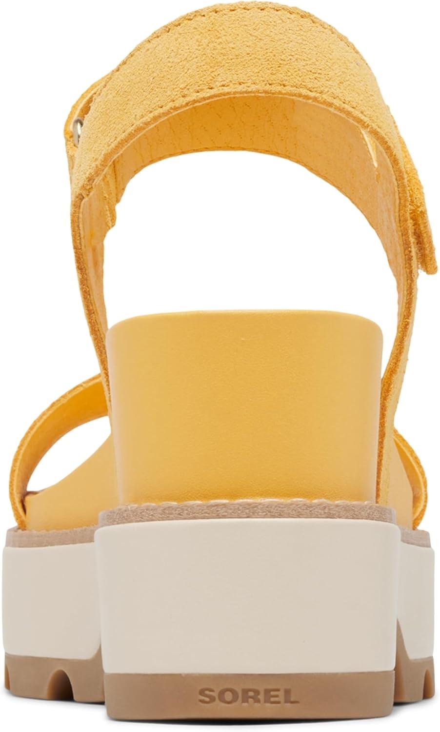 image:imageSorel Womens Joanie IV Y Strap WedgeYellow Ray Honey White