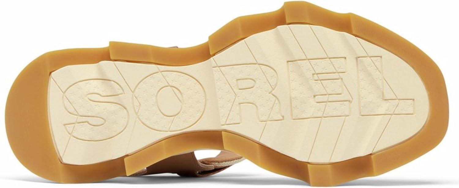 image:imageSorel Womens Kinetic Impact Y Strap High SandalsHonest BeigeHoney White