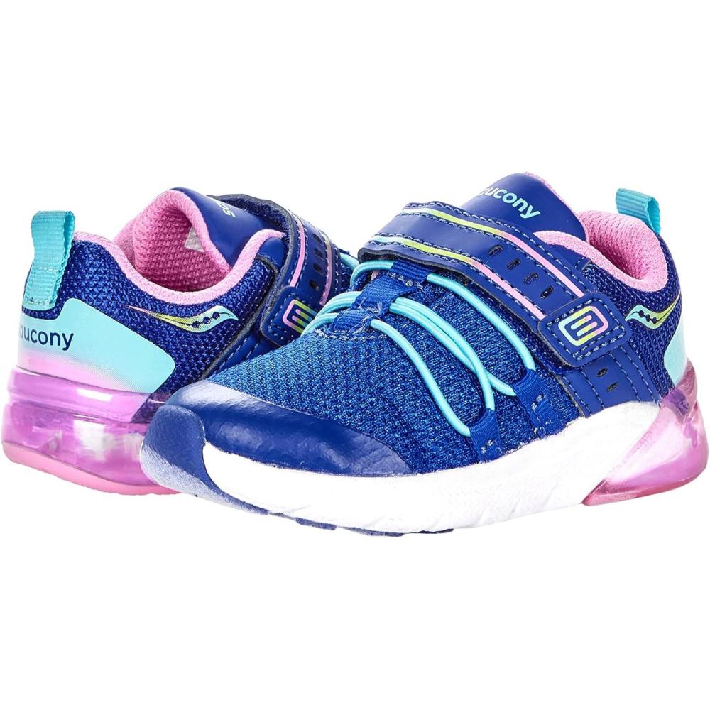 image:imageSaucony Flash Glow 20 JRNavyPink Multi