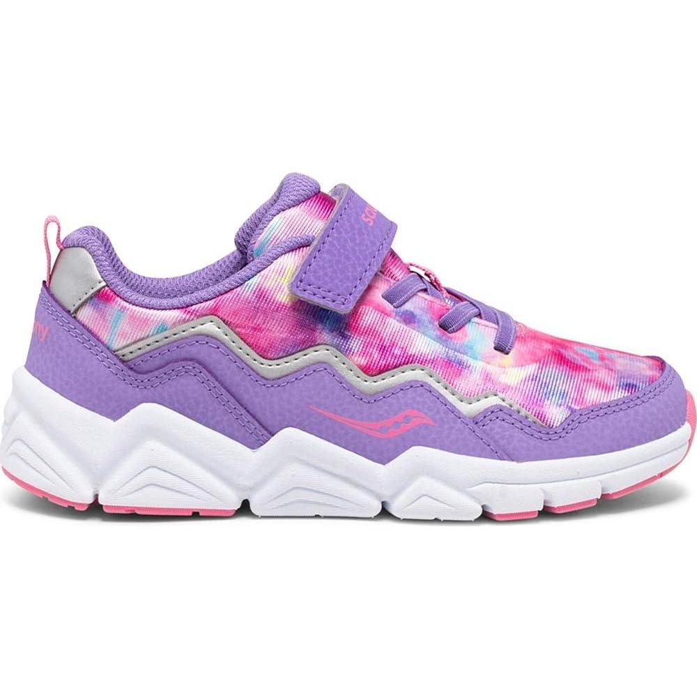 image:imageSaucony UnisexChild Flash Alternative Closure 20 SneakerPurple Multi