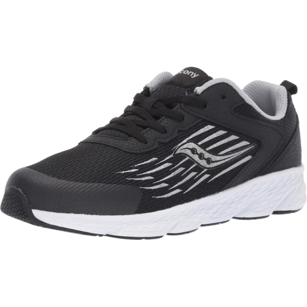 image:imageSaucony UnisexChild Wind Running ShoeBlack