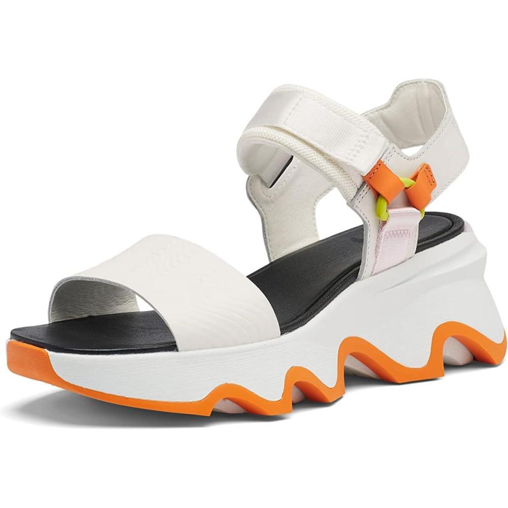 image:imageSorel Womens Kinetic Impact Y Strap High SandalsSea Salt Koi