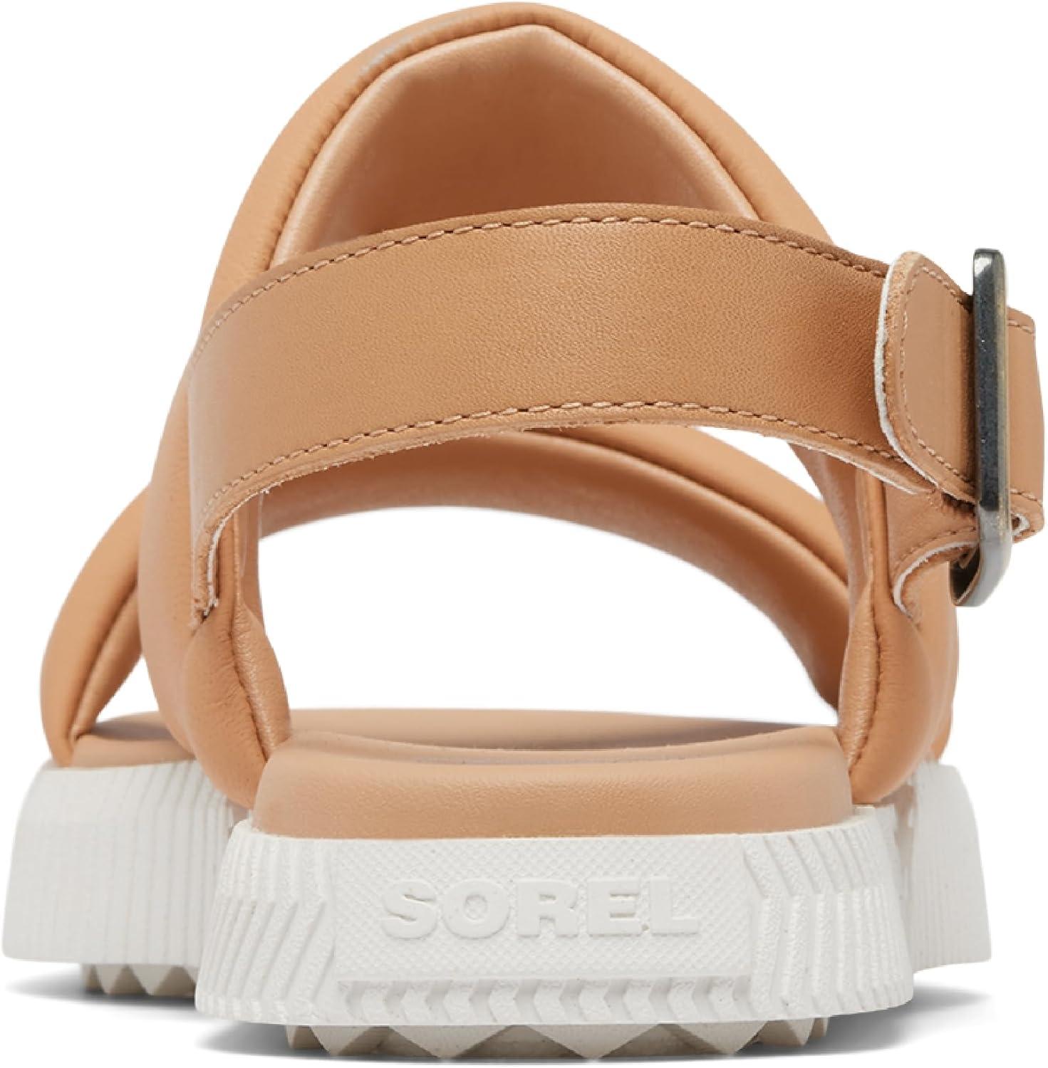 image:imageSorel Womens Ona Streetworks Go To Flat SandalsHonest Beige Sea Salt