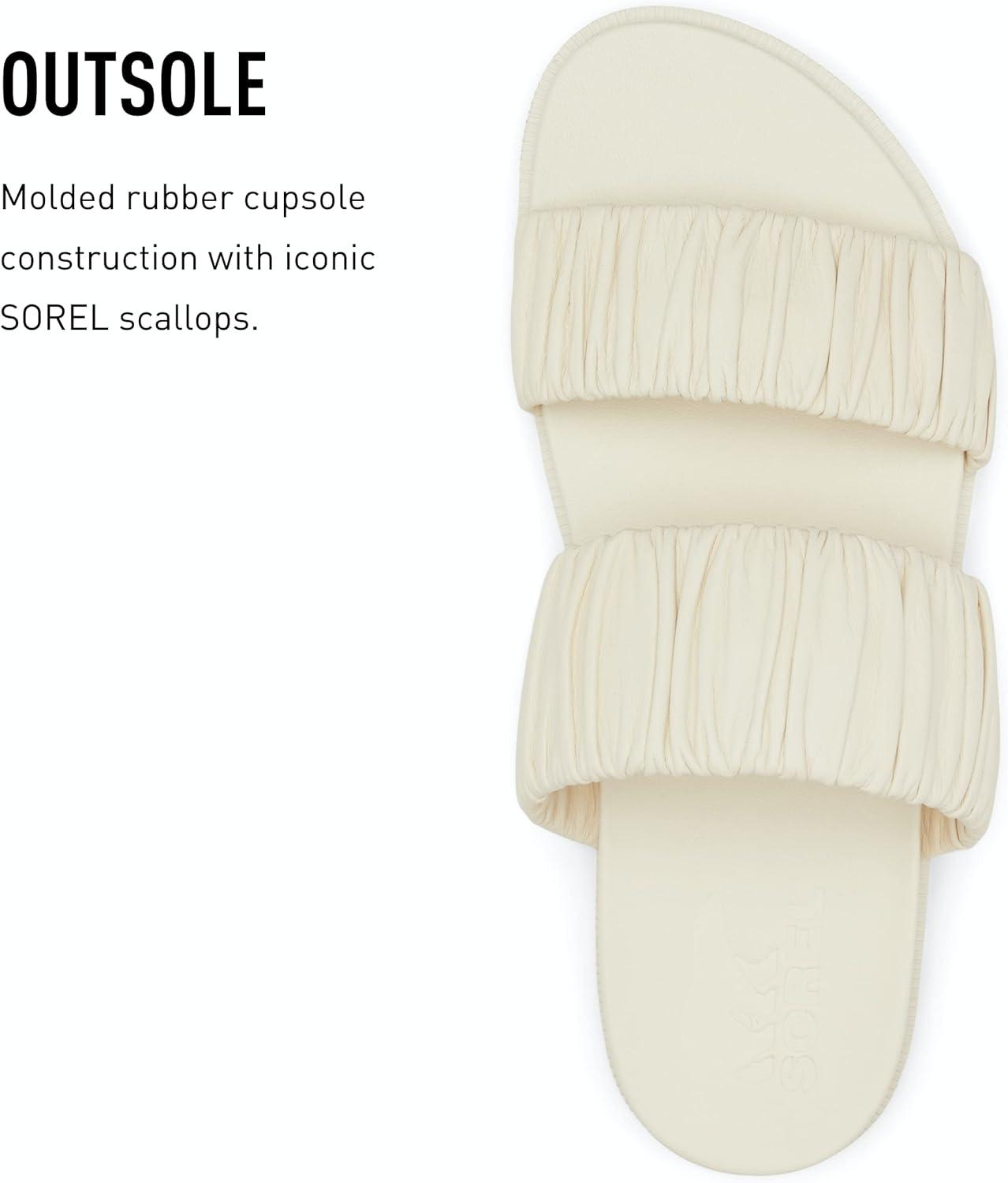 image:imageSorel Womens Roaming Two Strap Slide SandalsChalk Gum 17