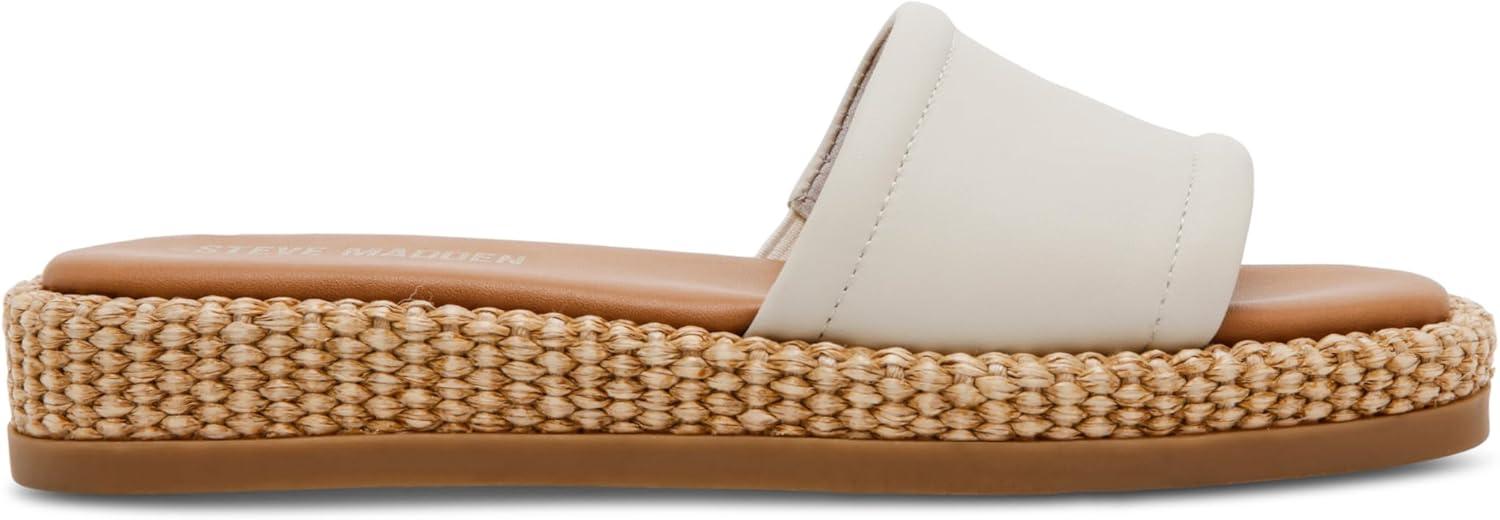 image:imageSteve Madden Womens Boardwalk Slide SandalBone Leather