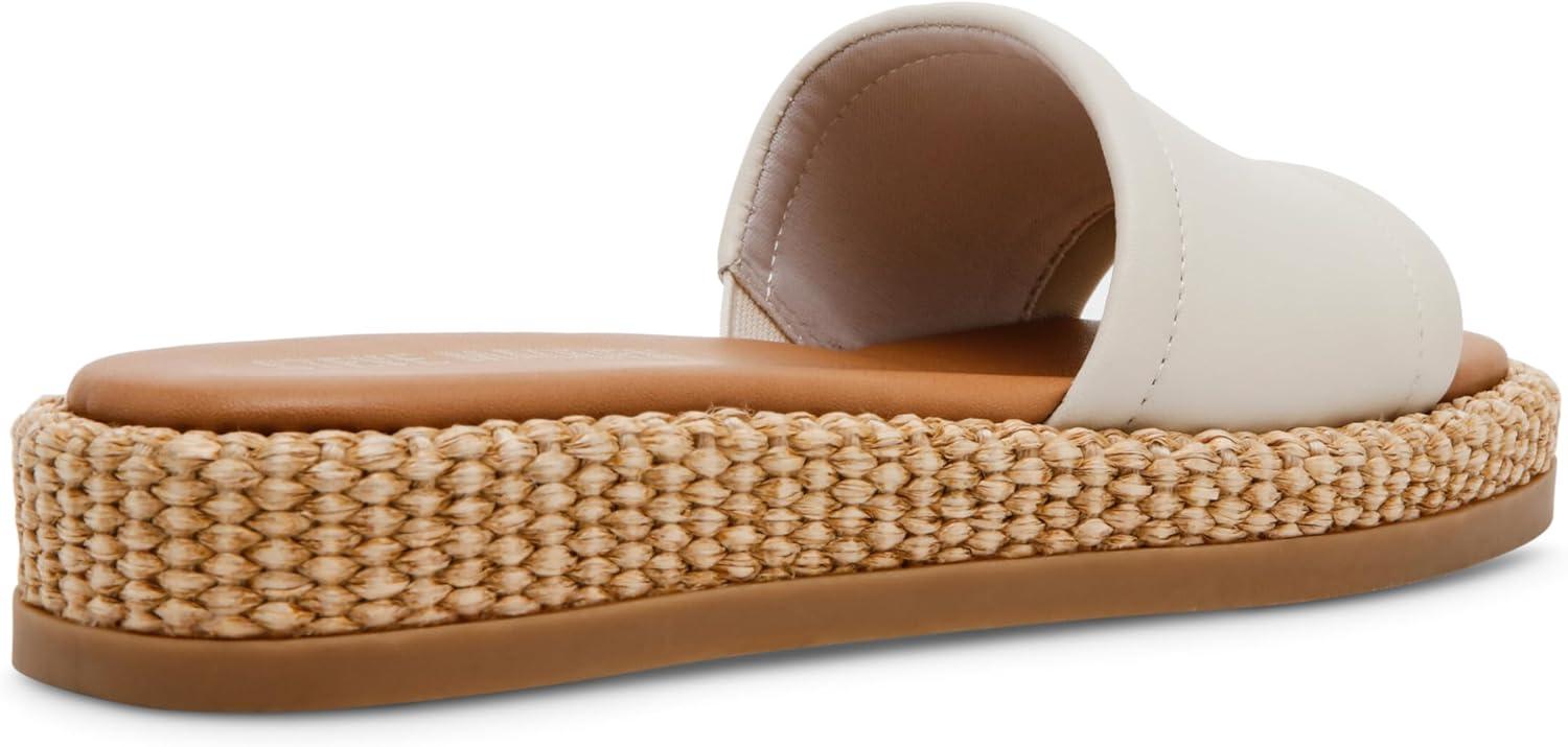 image:imageSteve Madden Womens Boardwalk Slide SandalBone Leather