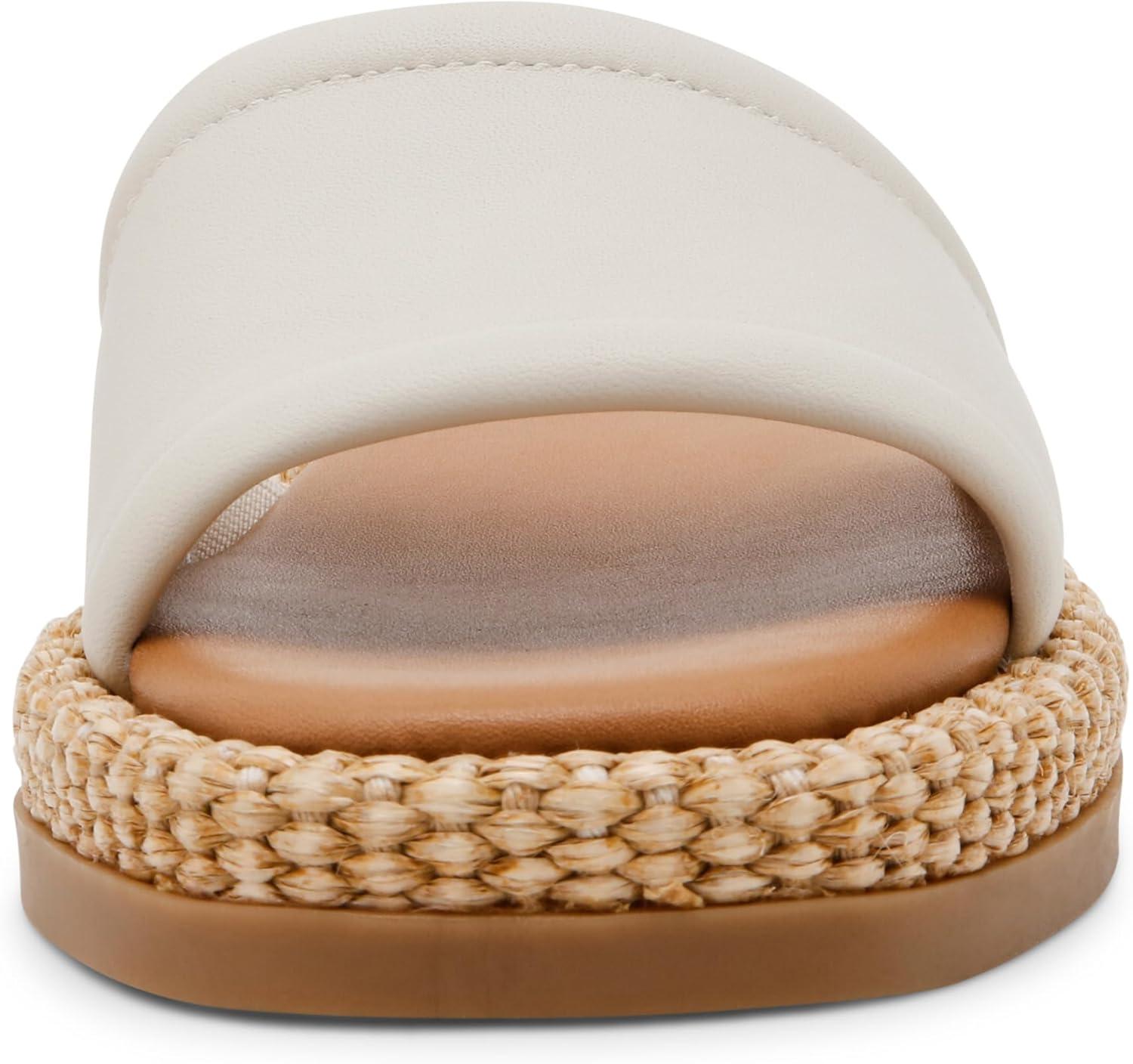 image:imageSteve Madden Womens Boardwalk Slide SandalBone Leather