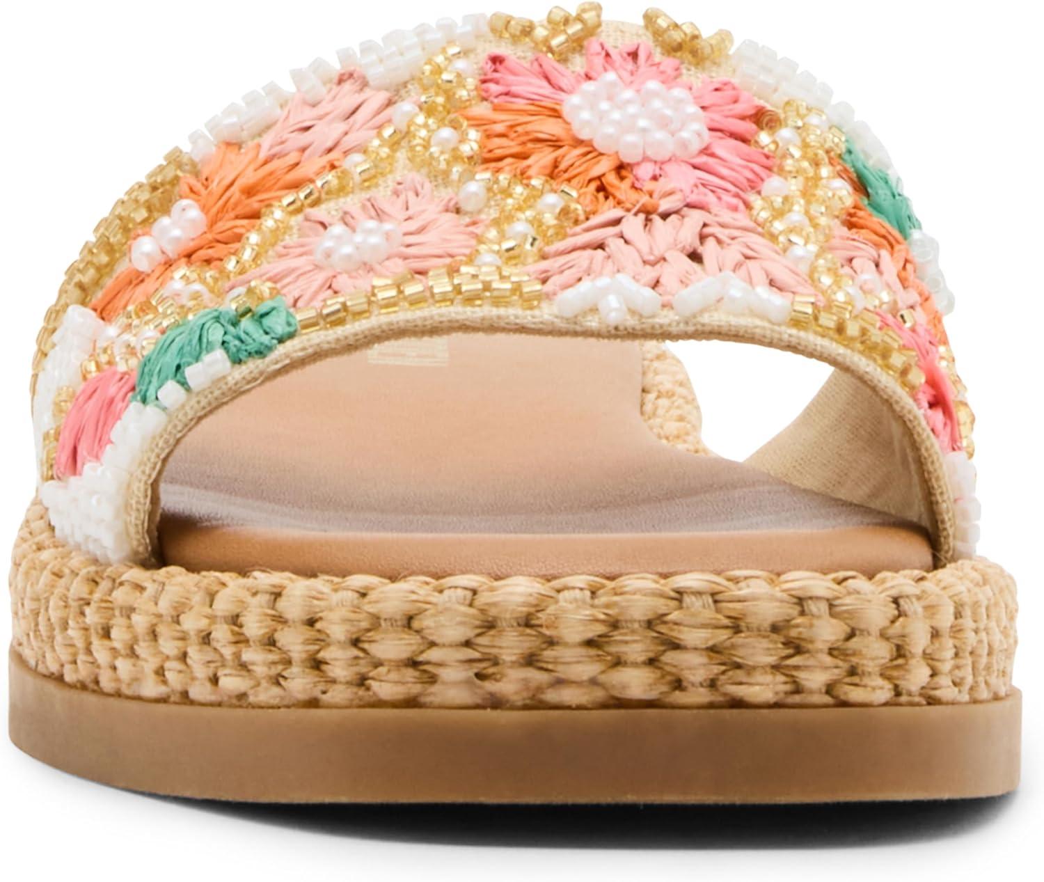 image:imageSteve Madden Womens Boardwalk Slide SandalFloral Multi