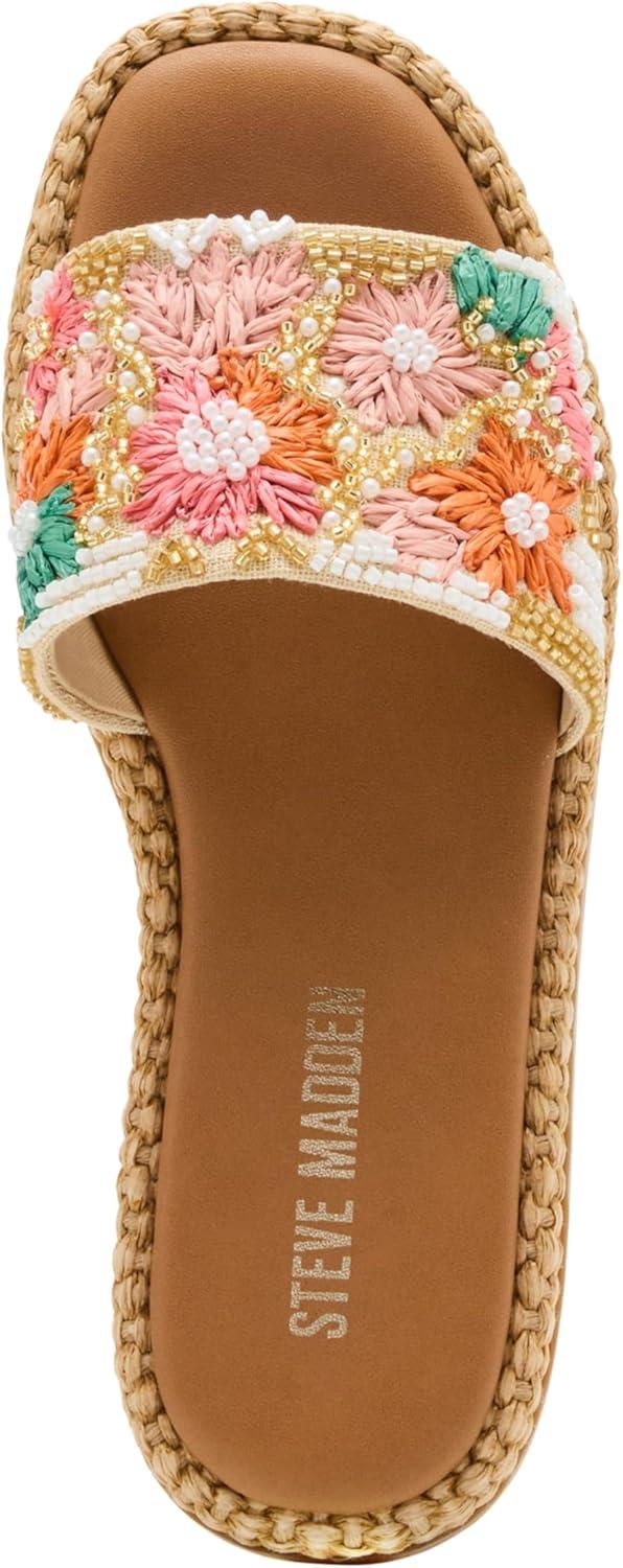 image:imageSteve Madden Womens Boardwalk Slide SandalFloral Multi