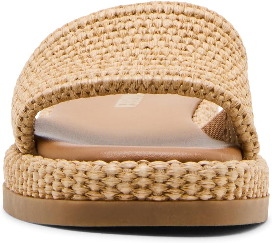 image:imageSteve Madden Womens Boardwalk Slide SandalNatural Raffia
