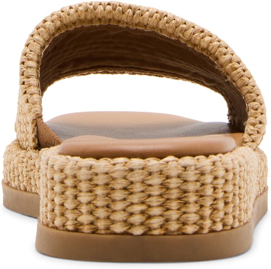 image:imageSteve Madden Womens Boardwalk Slide SandalNatural Raffia