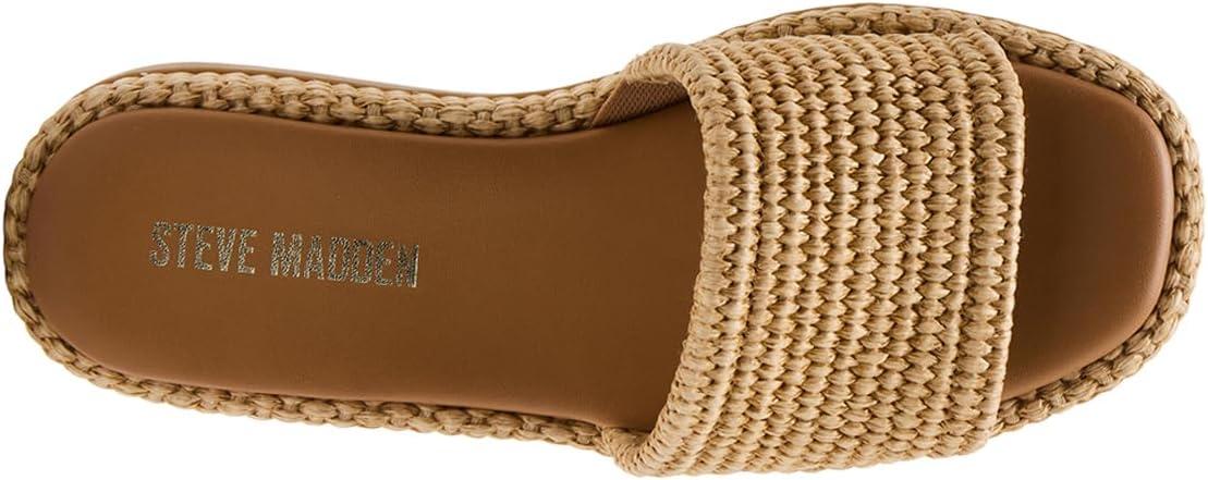 image:imageSteve Madden Womens Boardwalk Slide SandalNatural Raffia