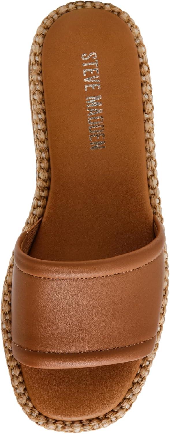 image:imageSteve Madden Womens Boardwalk Slide SandalTan Leather