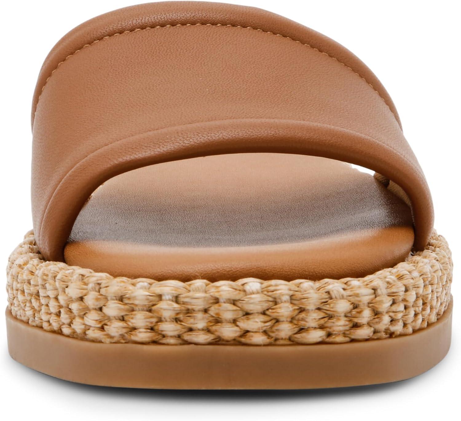 image:imageSteve Madden Womens Boardwalk Slide SandalTan Leather
