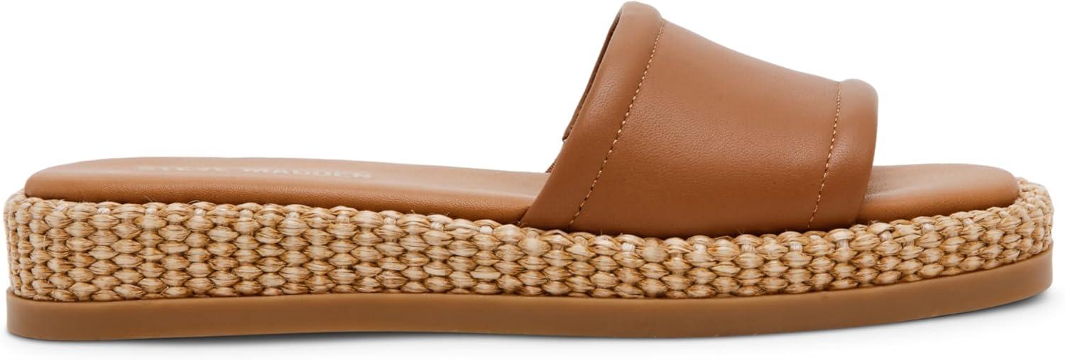 image:imageSteve Madden Womens Boardwalk Slide SandalTan Leather
