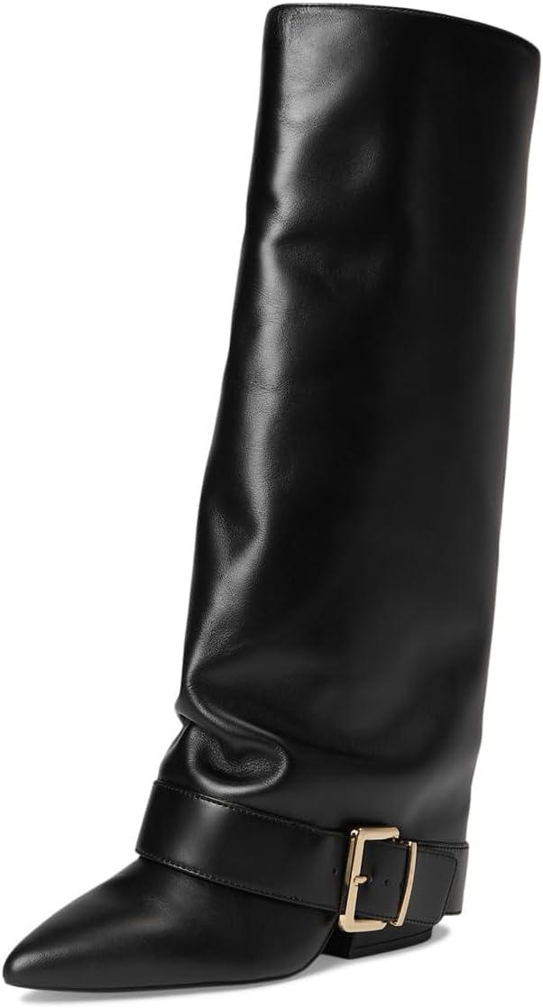 image:imageSteve Madden Womens Illuzion Fashion BootBlack Leather