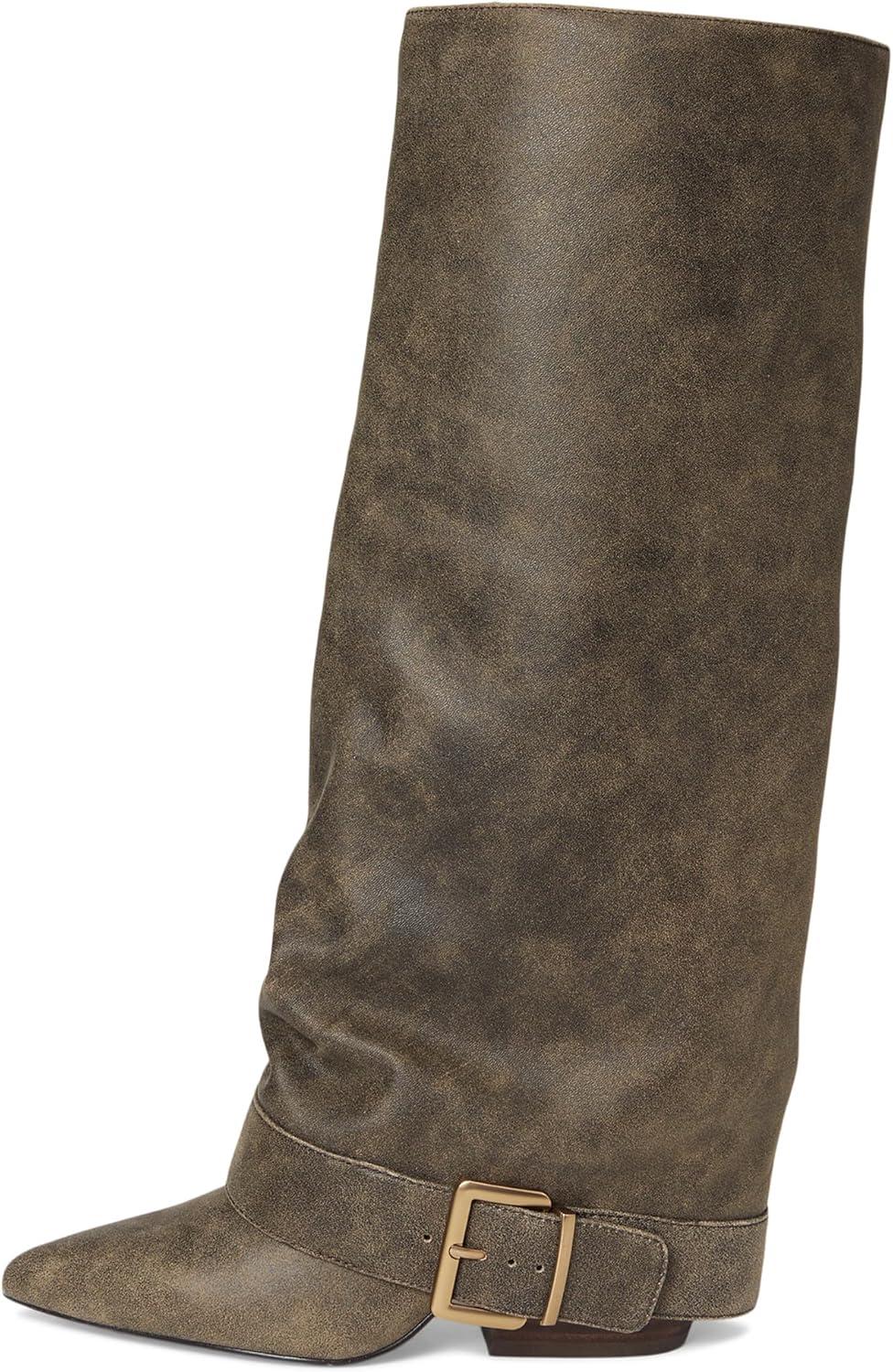 image:imageSteve Madden Womens Illuzion Fashion BootBrown Distressed