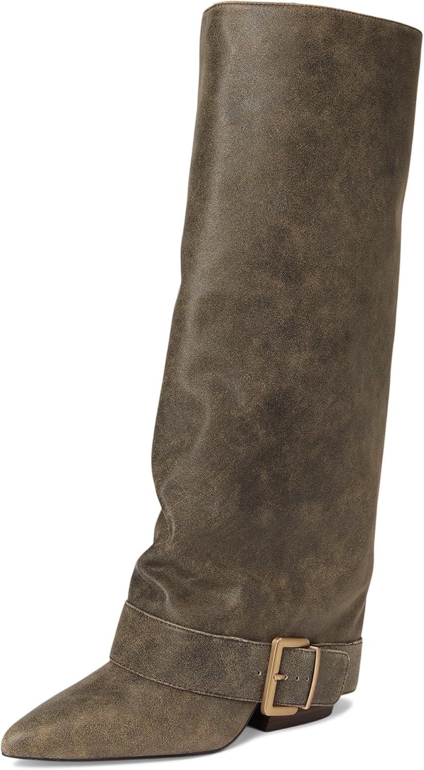 image:imageSteve Madden Womens Illuzion Fashion BootBrown Distressed