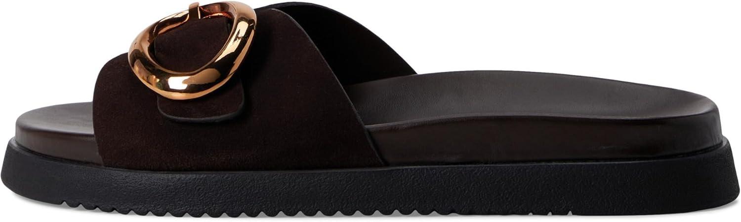 image:imageSteve Madden Womens Mandie Slide SandalBrown Suede