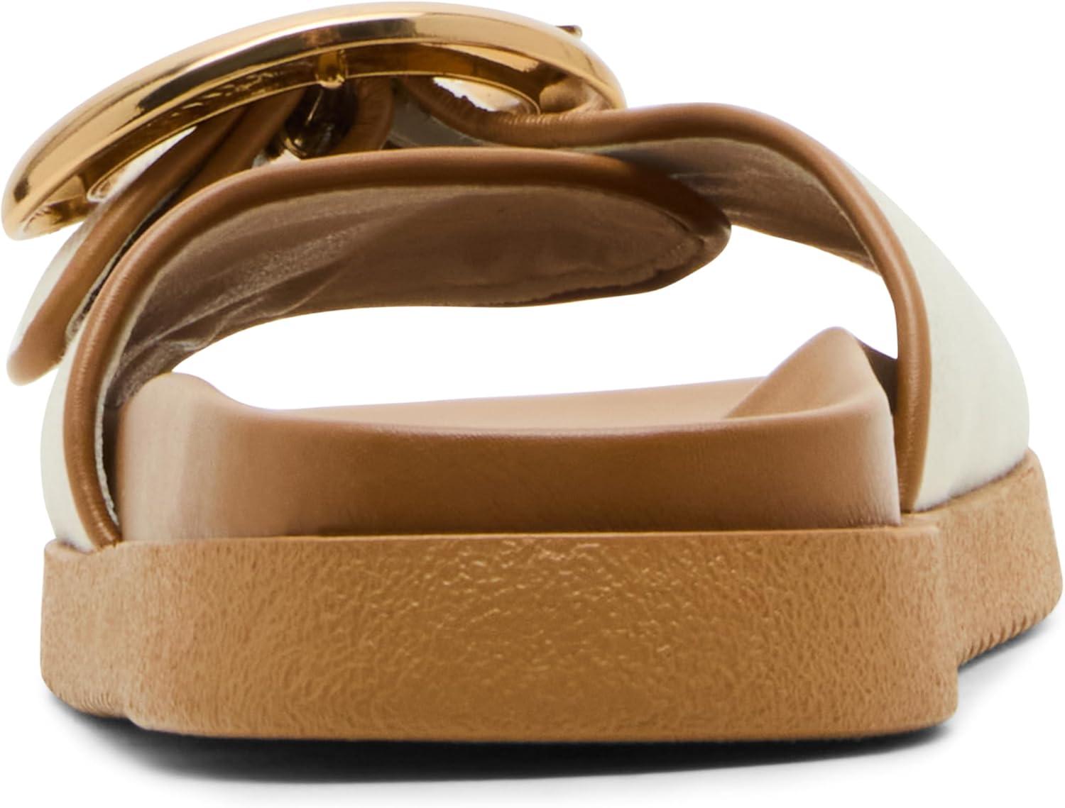 image:imageSteve Madden Womens Mandie Slide SandalNaturalCognac