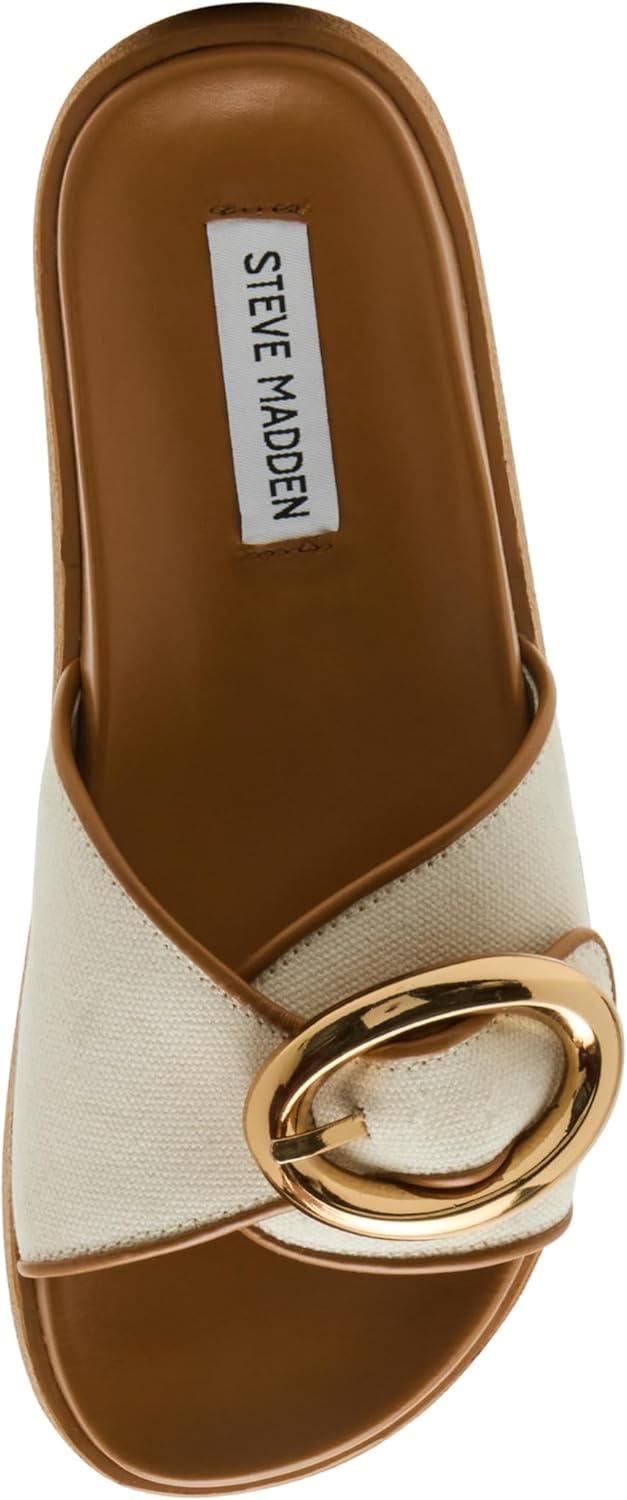 image:imageSteve Madden Womens Mandie Slide SandalNaturalCognac