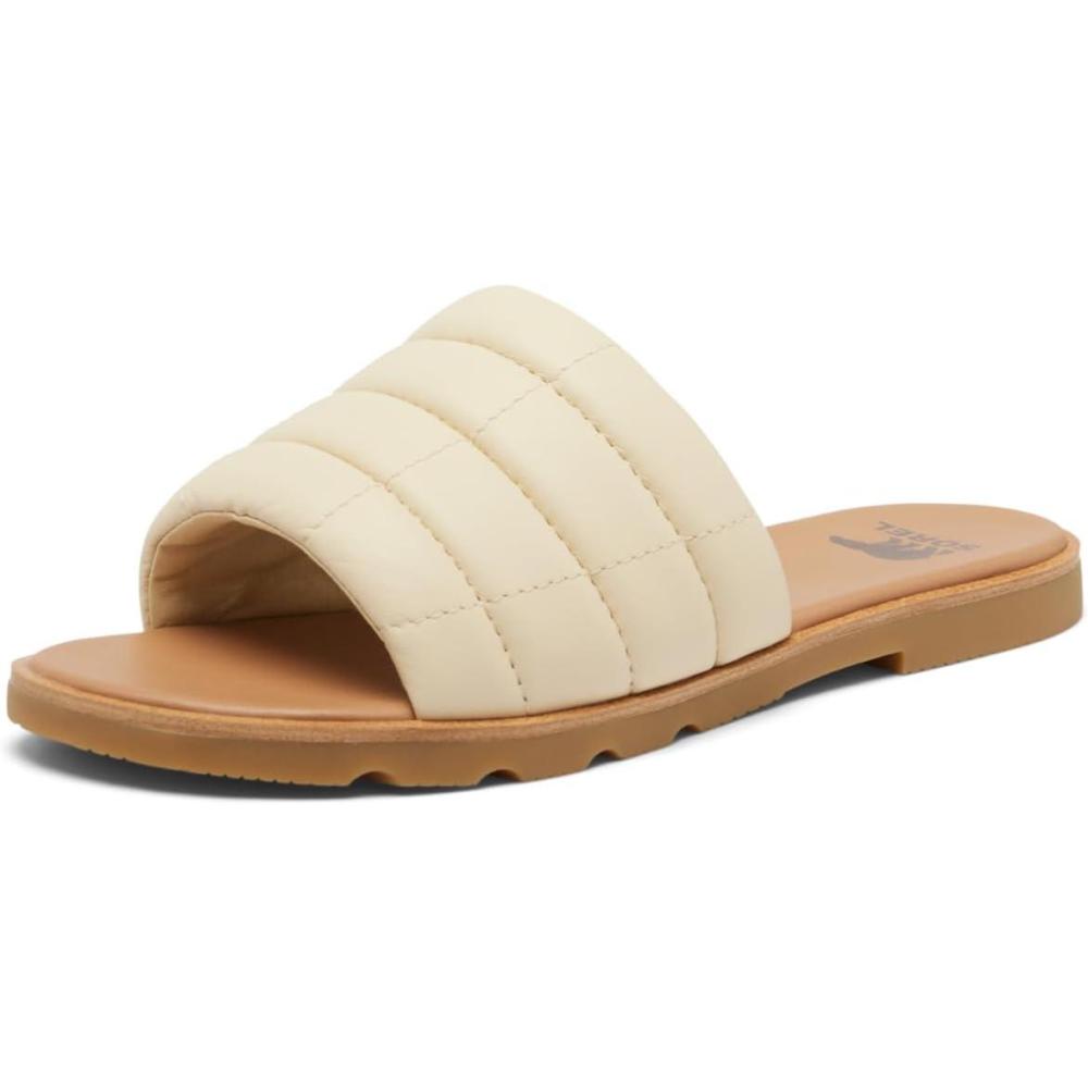 image:imageSorel Womens Ella lll Slide SandalsHoney White Gum 16