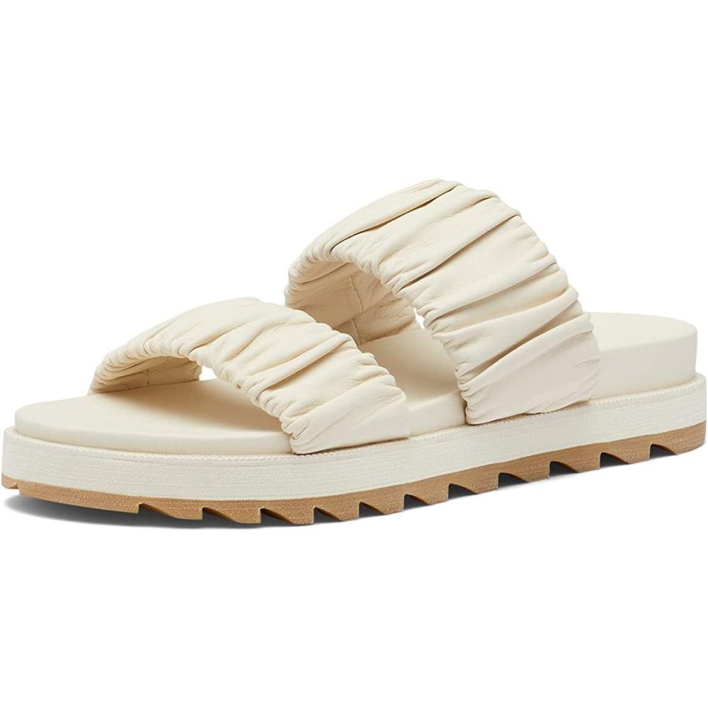 image:imageSorel Womens Roaming Two Strap Slide SandalsChalk Gum 17